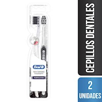 Oral B Cepillo Dental Carbón Purification Whitening 2un